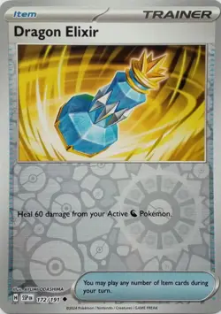 Dragon Elixir - Reverse Holo - Surging Sparks - Pokemon TCG - 172/191 - Image 1