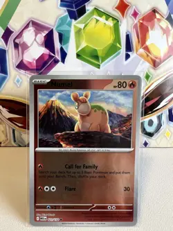 Numel 021/132 Common Reverse Holo - Pokemon TCG Mega Evolution - NM - Image 1