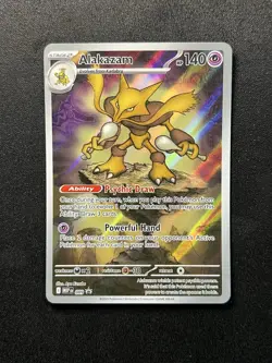 Alakazam 009 Black Star Promo English Pokemon Card Near Mint - Image 1