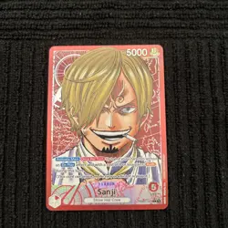 Sanji PRB01-001 Leader English NM Alt Art PRB-01 Premium The Best One Piece Card - Image 1