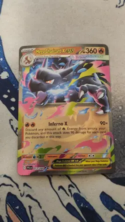 Pokemon TCG Mega Charizard X ex - 013/094 - Phantasmal Flames Double Rare NM - Image 1