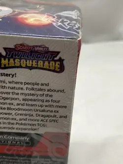 Pokemon TCG Twilight Masquerade Half Booster Box 18 Packs New & Sealed - Image 4
