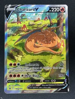 Pokemon Pokemon TCG 🔥 Charizard V SWSH260 SWSH Sword & Shield Promo Card Holo - Image 1