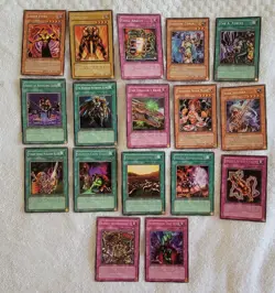 17 COMPLETE 1st EDITION SET RARE YUGIOH Legacy of Darkness LOD Collection - Image 2