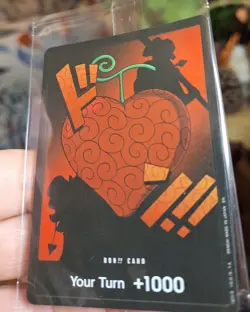 Op12 One Piece Don Card Your Turn + 1000 Devil Fruit Foil Sealed - Image 2