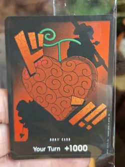 Op12 One Piece Don Card Your Turn + 1000 Devil Fruit Foil Sealed - Image 3