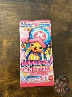 One Piece EB-01 Memorial Collection Japanese Extra Booster Pack [UK SELLER] - Image 1