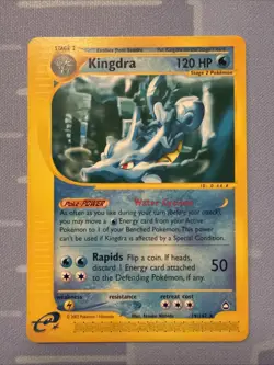 Pokemon Kingdra TCG Aquapolis 19/147 Regular Rare Card - Image 1