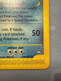 Pokemon Kingdra TCG Aquapolis 19/147 Regular Rare Card - Image 4