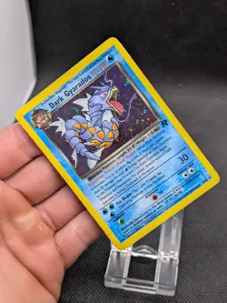 Dark Gyarados 8/82 Holo Team Rocket Pokemon Card WOTC NM - Image 2