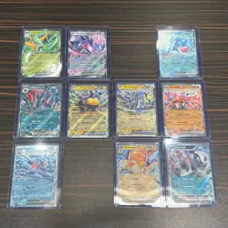 Pokemon TCG 10 Mixed BLK / TWM / PAR / OBF / Ascended Heroes Ex Double Rare Card - Image 1