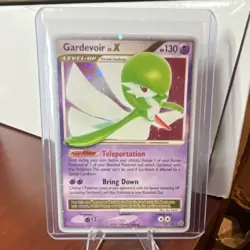 Pokemon Gardevoir Secret Wonders Holo Rare LV.X Card No.131/132 2007 - Image 1