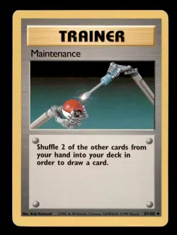 3x Pokemon Card WOTC Maintenance Base Set 83/102 MODERATELY PLAYED Non-Holo TCG! - Image 1