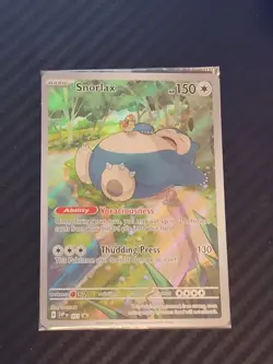 Pokemon Card Snorlax SVP 051 Scarlet & Violet 151 ETB Promo SEALED - Image 1