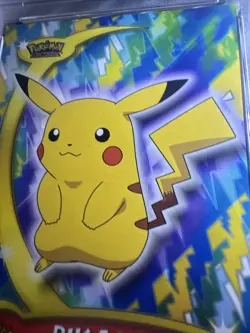 🔥⚡CUTE⚡🔥 2004 Pikachu 53 Topps Advanced Challenge Pokemon Card | PSA 9 - Image 2