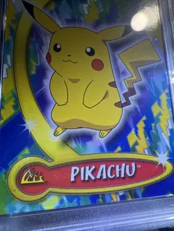 🔥⚡CUTE⚡🔥 2004 Pikachu 53 Topps Advanced Challenge Pokemon Card | PSA 9 - Image 3