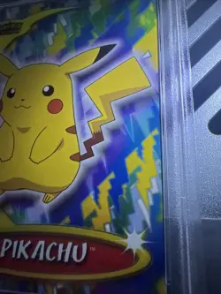 🔥⚡CUTE⚡🔥 2004 Pikachu 53 Topps Advanced Challenge Pokemon Card | PSA 9 - Image 5