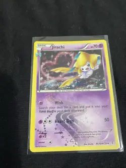 Pokemon TCG XY Generations Radiant Collection Jirachi Card RC13/RC32 Holo LP - Image 1