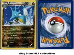 2013 Pokemon, B&W Plasma Freeze, #84/116 Kingdra, Reverse Holo Rare - Image 1