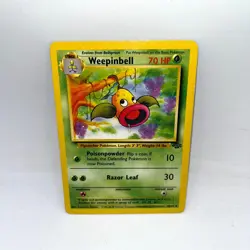 Weepinbell 48/64 Uncommon Jungle Pokemon Unlimited Moderately Played - Image 1