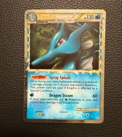 Kingdra 85/95 Ultra Rare Holo Foil Unleashed Pokemon NM Condition - Image 1