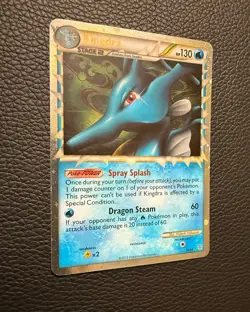 Kingdra 85/95 Ultra Rare Holo Foil Unleashed Pokemon NM Condition - Image 2
