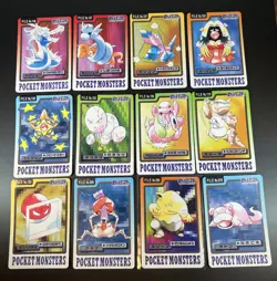 Pokemon Pocket Monsters Carddass Cards Japanese 1997 Lot Of 29 - Image 1