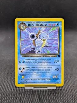 Dark Blastoise 20/82 Team Rocket Rare Pokemon WOTC NM - Image 1