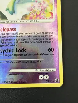 Pokemon TCG Secret Wonders Gardevoir 7/132 Reverse Holo NM - Image 5