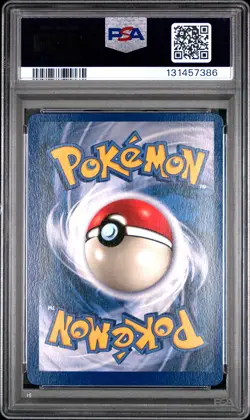 1999 POKEMON FOSSIL #10 LAPRAS-HOLO PSA 8 - Image 2