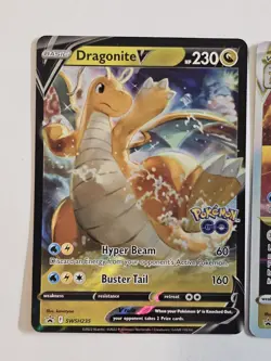 ✨MINT✨ Dragonite V & Dragonite VSTAR SWSH235 &236 Black Star Promo Pokemon GO - Image 3