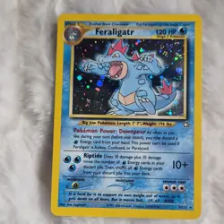 Pokemon Feraligatr 5/111 Neo Genesis Holo Rare 2000 Stage 2 120 HP - Image 1