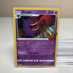 Gengar 057/198 Halloween Trick or Trade Holo Chilling Reign Pokemon TCG NM - Image 1