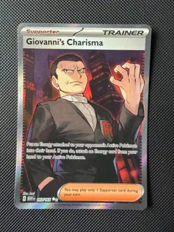 Pokemon TCG - Giovanni's Charisma 197/165 - Image 1