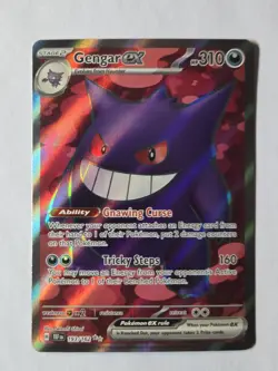 Pokemon Gengar ex SV05: Temporal Forces 193/162 • Ultra Rare Holo • EN - Image 1