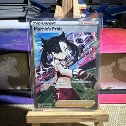 Marnie's Pride - 171/172 Brilliant Stars Pokemon TCG Full Art Ultra Rare NM - Image 1