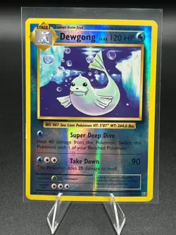 Pokemon 29/108 Dewgong Reverse Holo Rare XY Evolutions 2016 - Image 1
