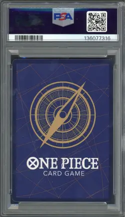 PSA 10 Monkey D. Luffy (Alt Art) Carrying On His Will OP13-118 EN One Piece B5 - Image 2