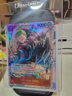 One Piece Roronoa Zoro EB04-007 SR ENGLISH OP15 - Image 2