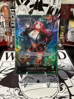 Bandai One Piece Card Game ST24 (Op07-109 St24-002 004) 5 Foil Cards Bundle - Image 1
