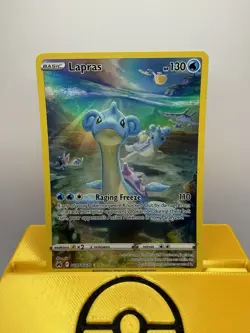 Pokemon TCG Crown Zenith Lapras Card GG05/GG70 Galarian Gallery - Image 1