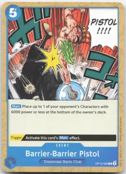 Barrier-Barrier Pistol Royal Blood OP10-060 One Piece Card NM - Image 1