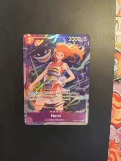 Nami Promo One Piece Card Game TCG Op09-070 Gengar Alternative Art English luffy - Image 1