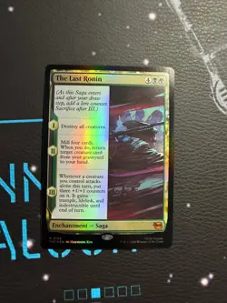 The Last Ronin Teenage Mutant Ninja Turtles Foil Mythic Rare - Image 1