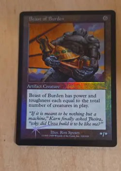 Beast of Burden Urza's Legacy Foil - Image 1