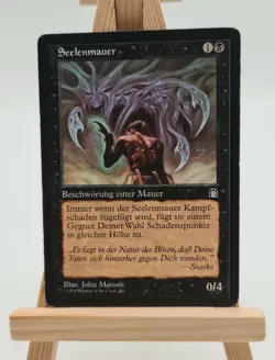 Seelenmauer Felsenburg Magic Karte MTG deutsch (Wall of Souls) - Image 1