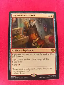 MTG Improvised Arsenal Teenage Mutant Ninja Turtles Regular Rare NM - Image 1