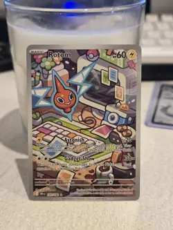 Rotom 197/182 Mint Destined Rivals Illustration Rare Pokemon Card TCG - Image 1
