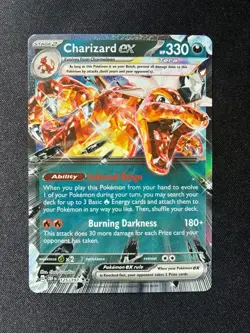 Charizard ex 125/197 SV03: Obsidian Flames Pokemon TCG - Image 1
