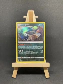 Pokemon - Sharpedo 82/149 - Sun & Moon Base - Holo Rare - Image 1
